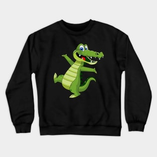 Happy Crocodile 1 Crewneck Sweatshirt